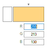 Panel RGB