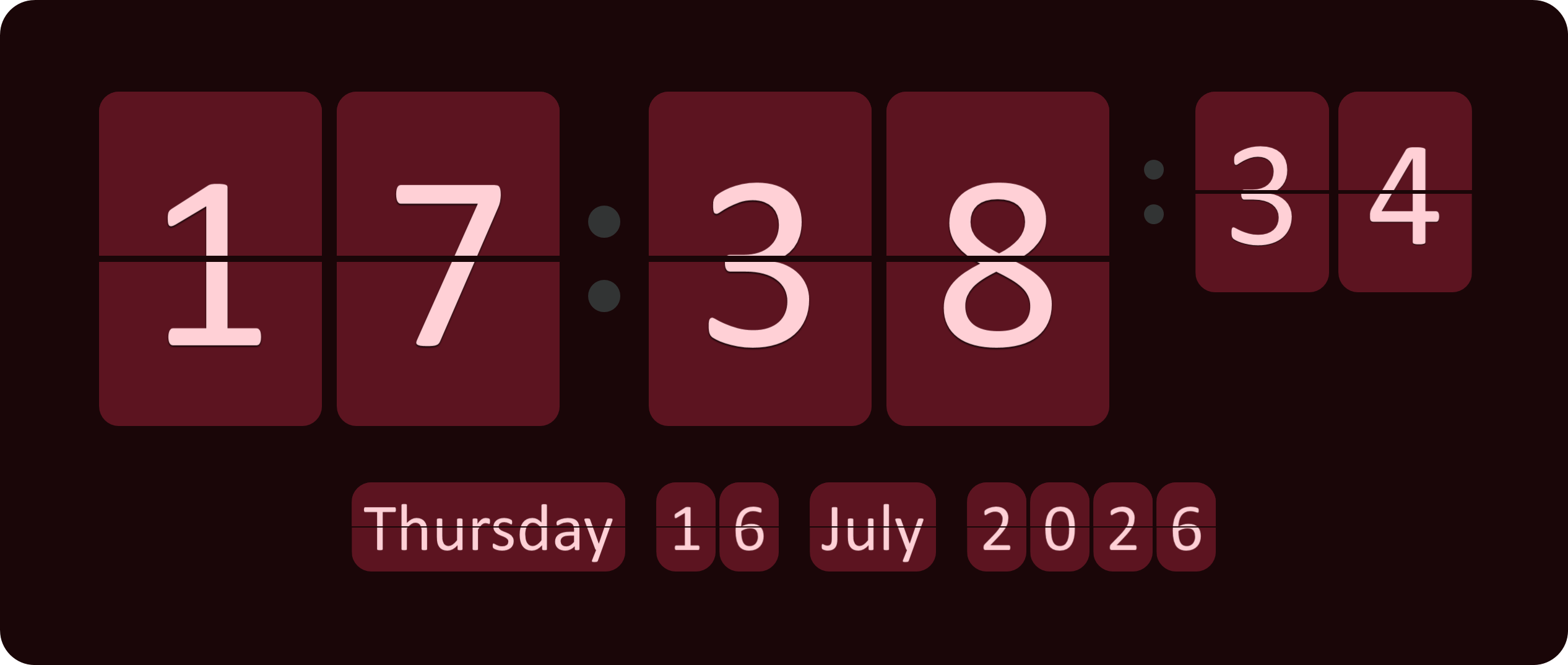 random-24-calibri-crimson-single-24h-date