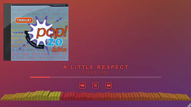 Now Playing — Compact Disc cover art style