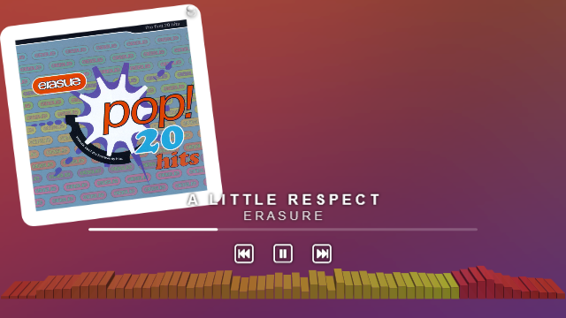 Now Playing — Frame cover art style